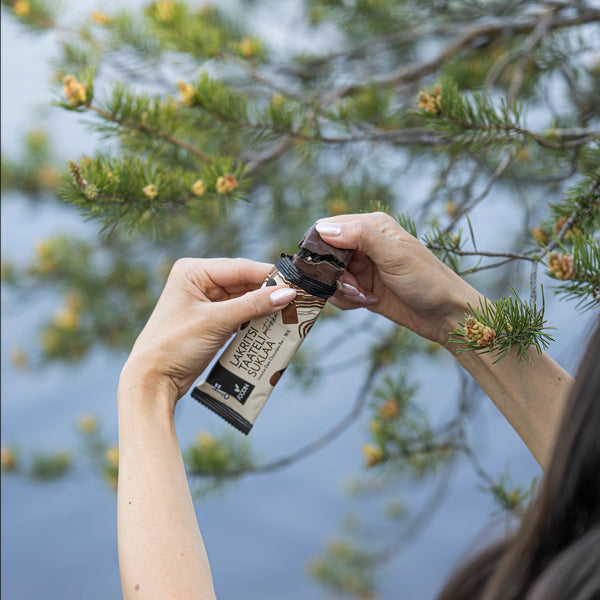 Foodin Lakritz-Dattelriegel Schokolade, 35 g