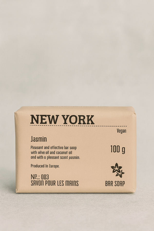 New York Bar Soap – Jasmin (100 g) 🧼🌿