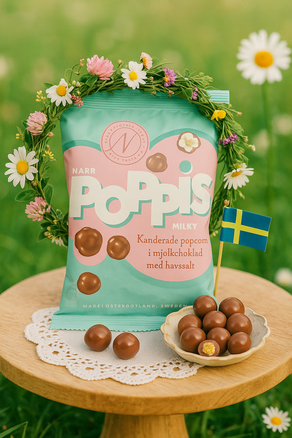 🇸🇪 Mid Sommar 🇸🇪 Narr Poppis Milky 90g