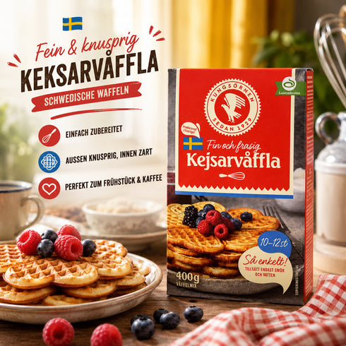 Kungsörnen Kejsarvåffla Waffelmischung 400 g 🇸🇪🧇
