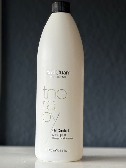 💜 PostQuam Professional – Spezial-Shampoo für fettiges Haar – mit Aminosäuren, Salicylsäure und pflanzlichen Extrakten 1000 ml