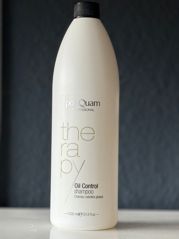 💜 PostQuam Professional – Spezial-Shampoo für fettiges Haar – mit Aminosäuren, Salicylsäure und pflanzlichen Extrakten 1000 ml