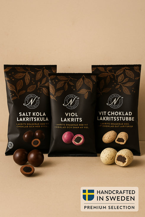 🇸🇪 Narr chocolate – Swedish Premium Lakrits Collection