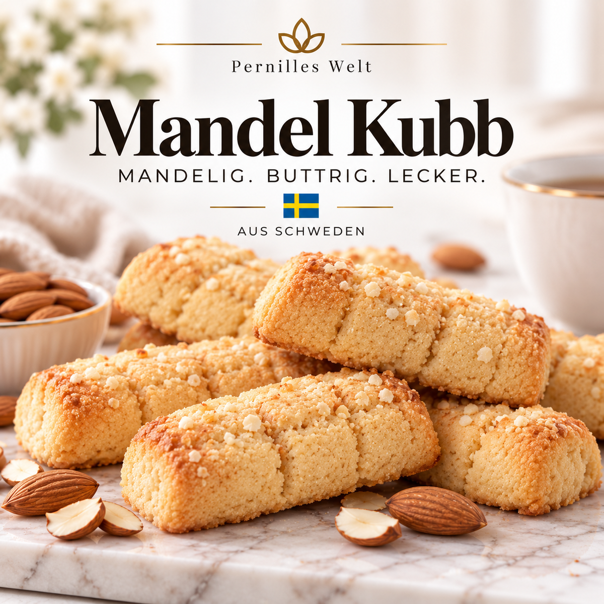 🇸🇪 Schwedische Mandel Kubb, 100 g
100 g · Aus Schweden
