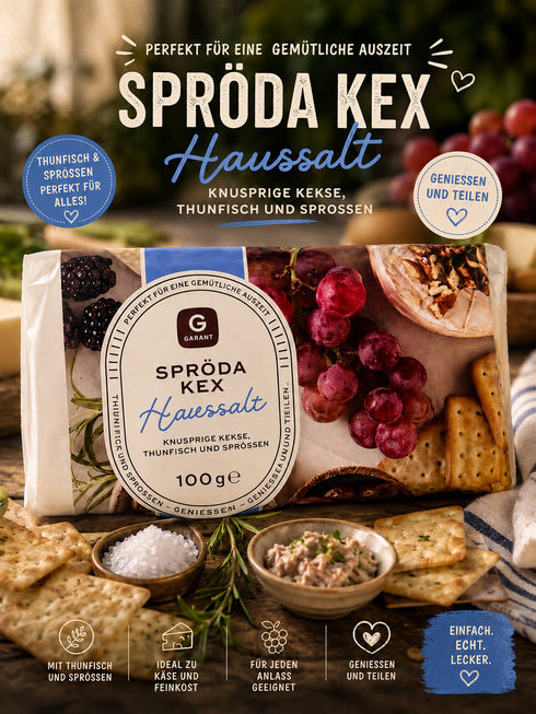🇸🇪 Spröda Kex Hushåll 100 g