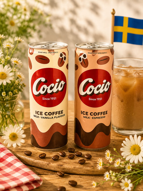 Cocio Ice Coffee Vanilla & Espresso ☕🤍