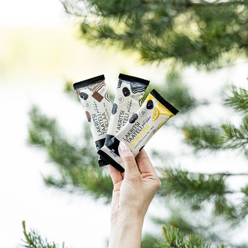 Foodin Lakritz-Dattelriegel Schokolade, 35 g