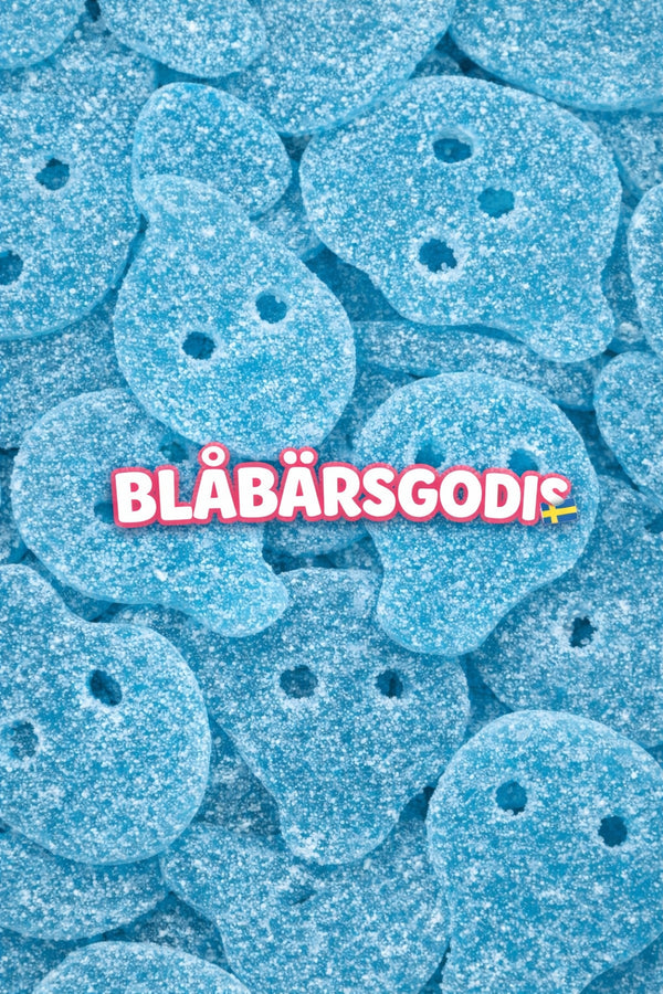 BLÅBÄRSGODIS 🇸🇪 – Schwedische Blaubeer Candy Schädel