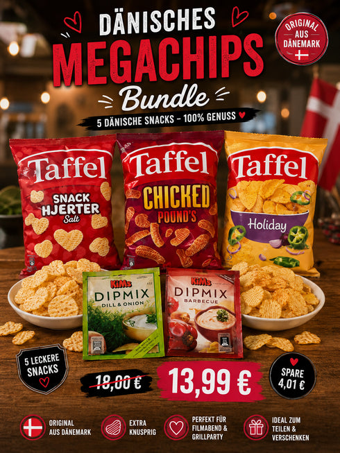 🇩🇰 Dänisches Lieblings-Chips-Bundle