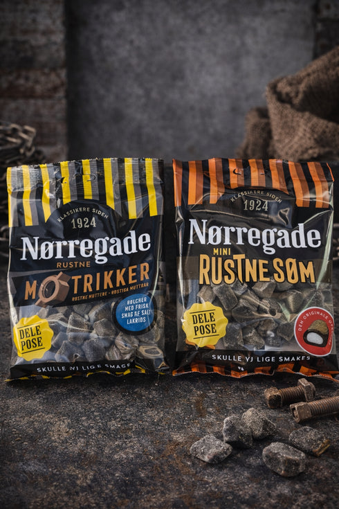Nørregade Rustne Møtrikker & Søm 160 Gr