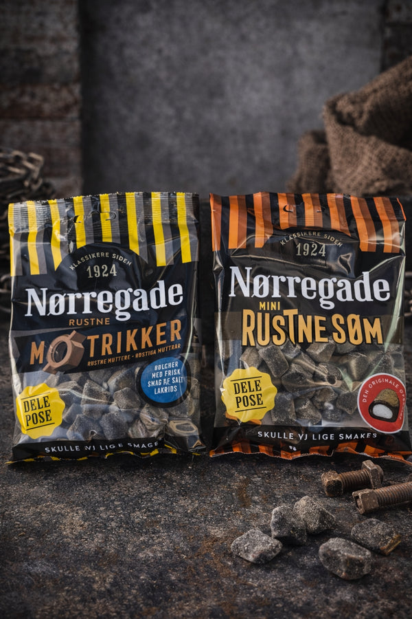 Nørregade Rustne Møtrikker & Søm 160 Gr
