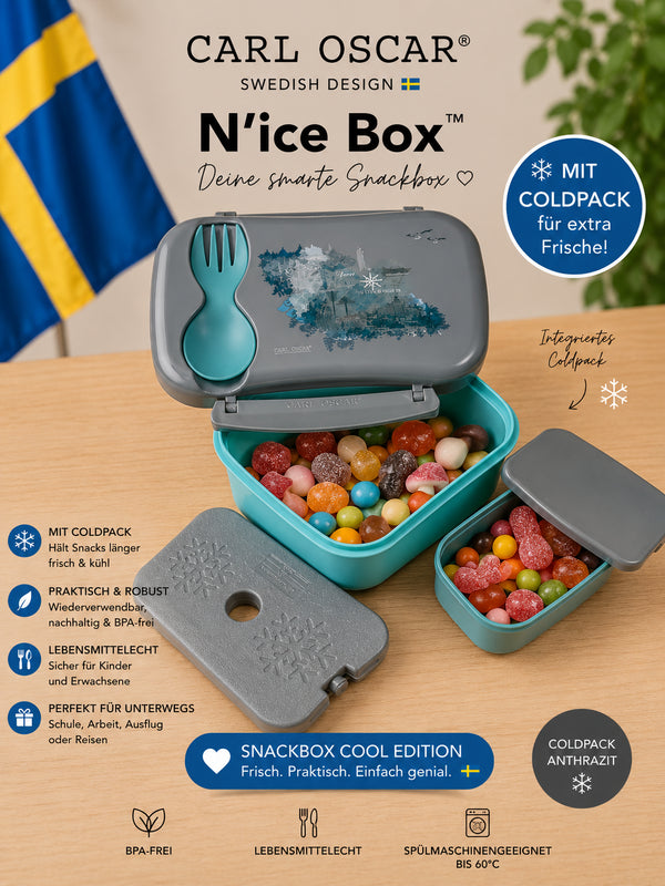 🇸🇪 Carl Oscar N’ice Box Candy Edition Türkis 🍬❄️