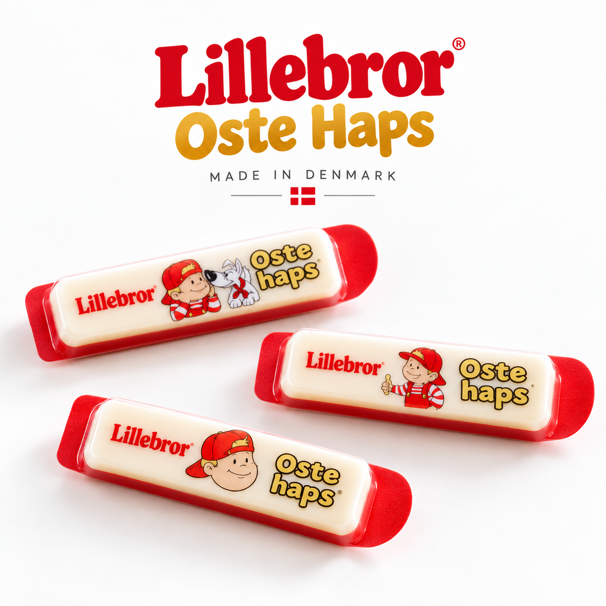 Lillebror Ostehaps 🇩🇰 100gr
Milder dänischer Schmelzkäse-Snack (Kopie)