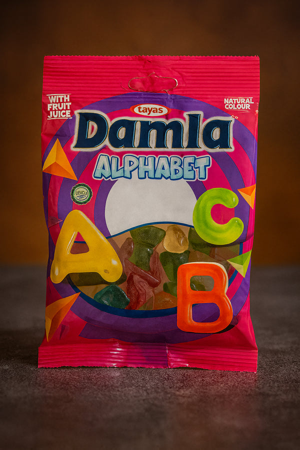🧃 Damla Alphabet Gummy Candies (80 g)