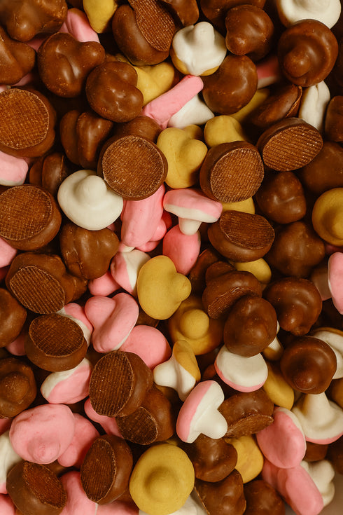 🍄
Schoko-Pilzmischung – Der cremige Klassiker im neuen Look