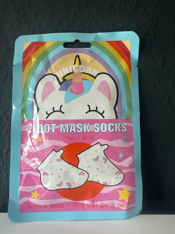 🦄 UNICORN Foot Mask Socks – 1 Paar (50 ml)