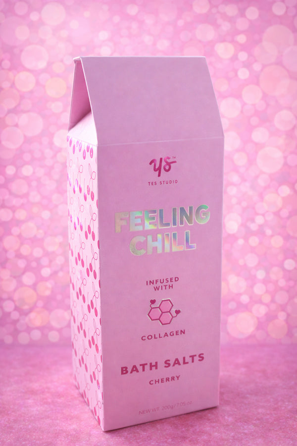 YES STUDIO – FEELING CHILL Bath Salts Cherry Collagen 200 g Kirsche