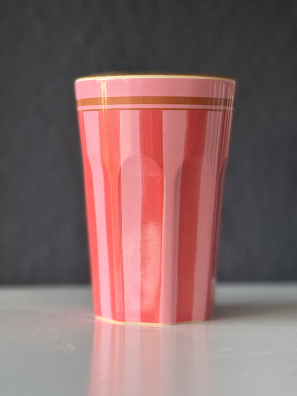 🇩🇰 Rice Latte-Becher Streifen