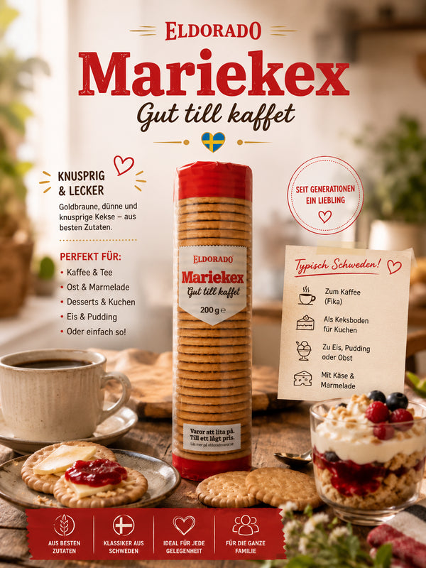 Eldorado Mariekex 200 g 🇸🇪
