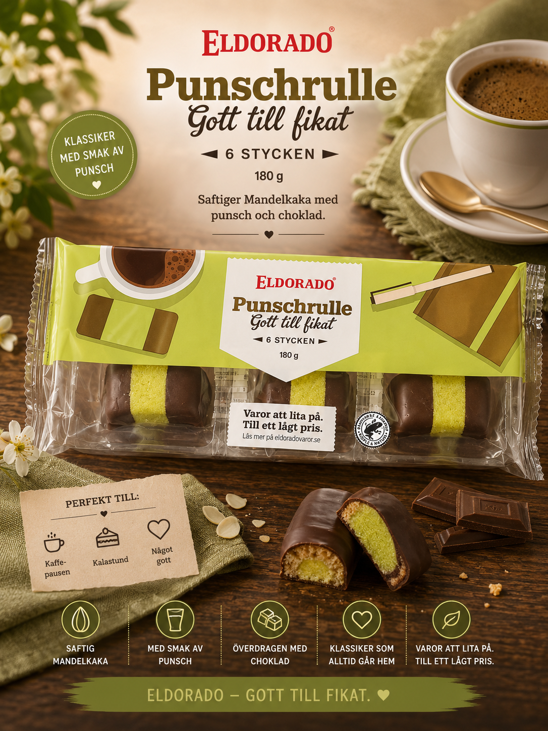 Punschrulle 180 g (6 Stück)