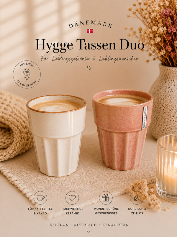 🇩🇰 Hygge Becher – Für Lieblingsgetränke & Lieblingsmomente