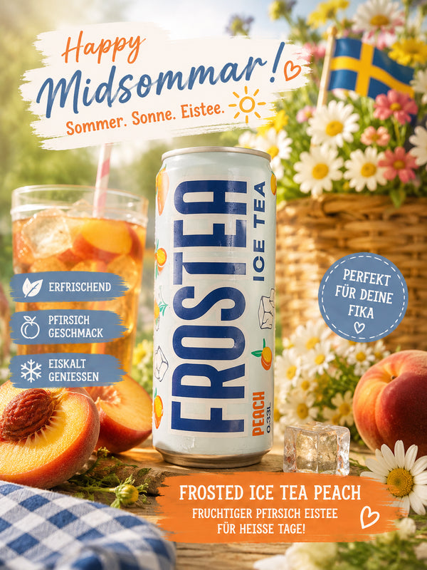 Frosted Ice Tea Peach 330 ml 🇩🇰🍑