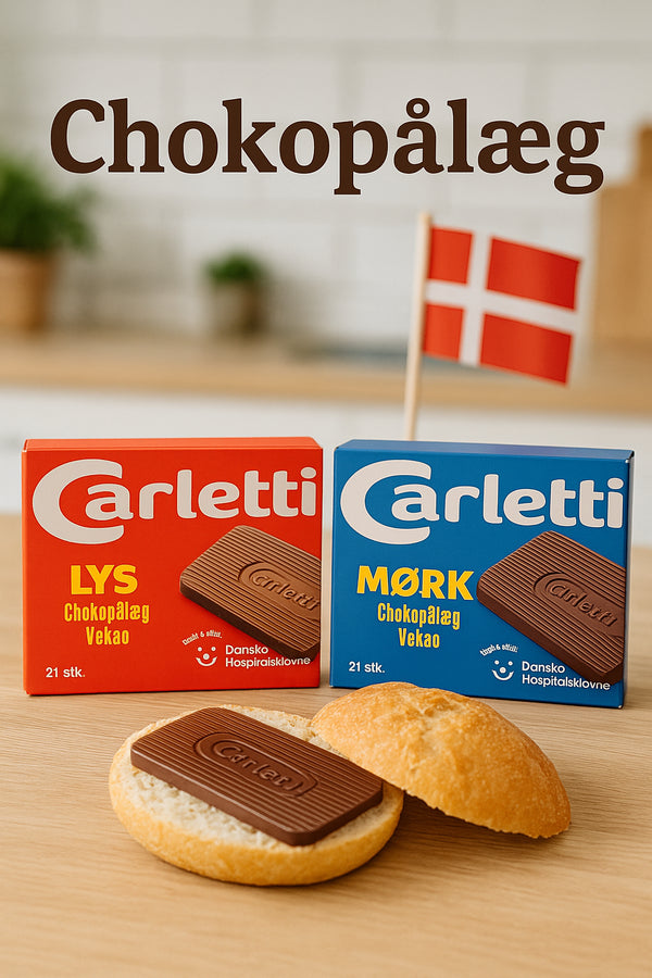 Carletti Chokopålæg – Vekao Schokoscheiben (Lys & Mørk)
