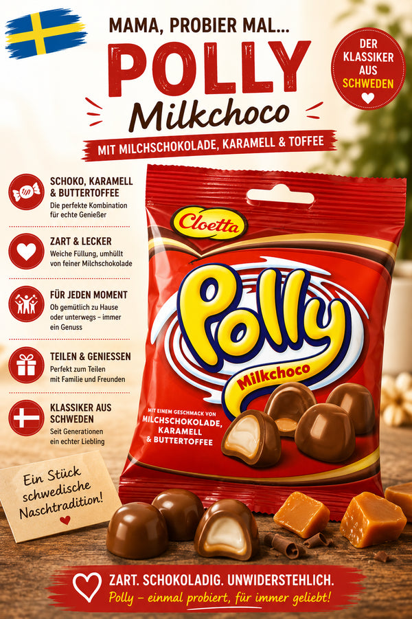 Cloetta Polly Milkchoco 🇸🇪