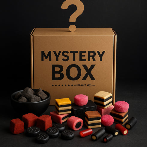 Mystery Box mit Lakritz gemischt