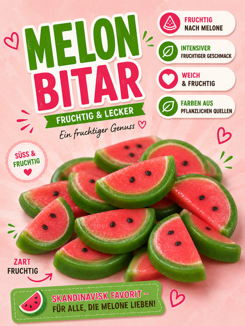 Watermelon Licorice Slices