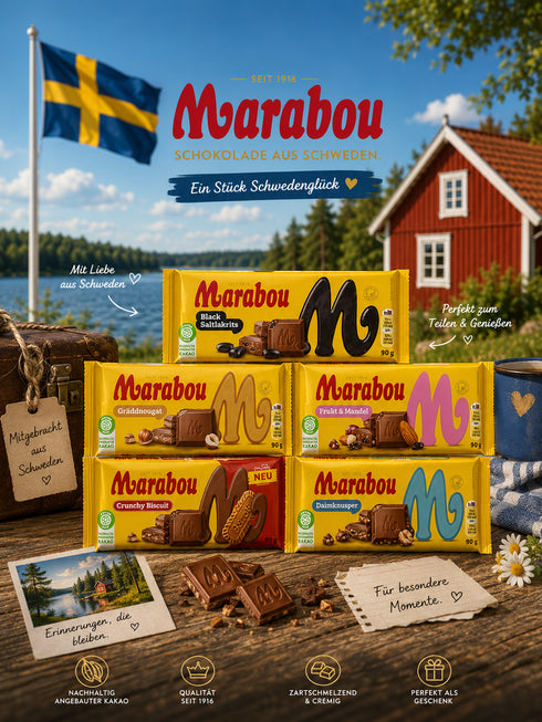 Marabou Schokolade aus Schweden 🇸🇪