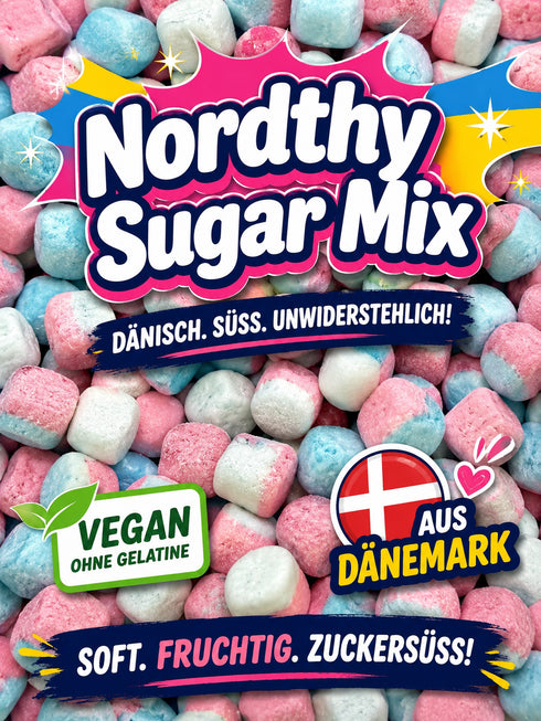 🍬 Nordthy Sure Melonkugler Mix (100 g)