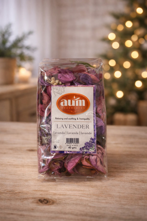 🌸 Aum Fragrances Potpourri – Duftmomente Lavendel