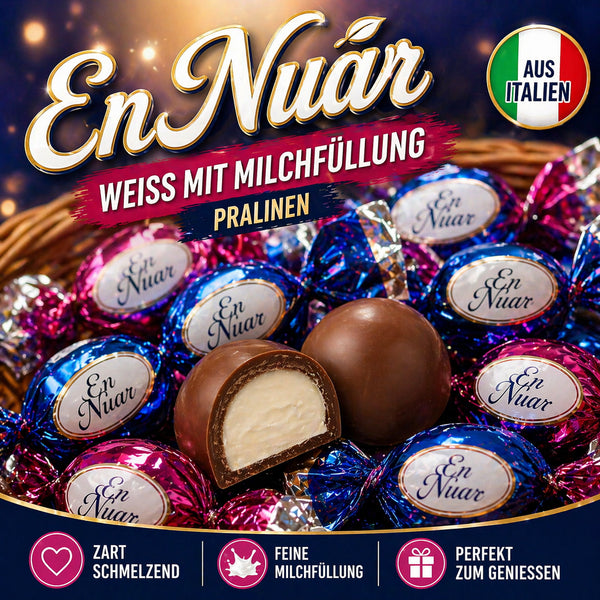 En Nuar – Schoko Pralinen mit Milchcremefüllung