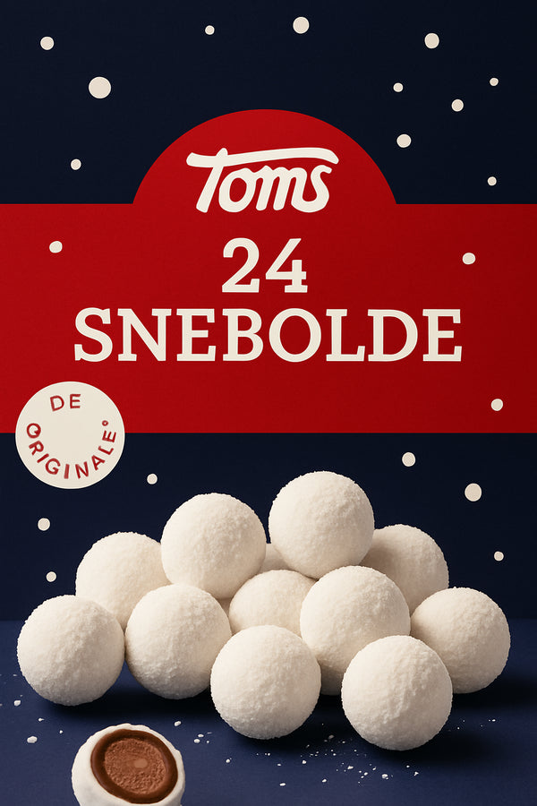 ❄️ TOMS Snebolde – (Marzipan-Schneebälle)