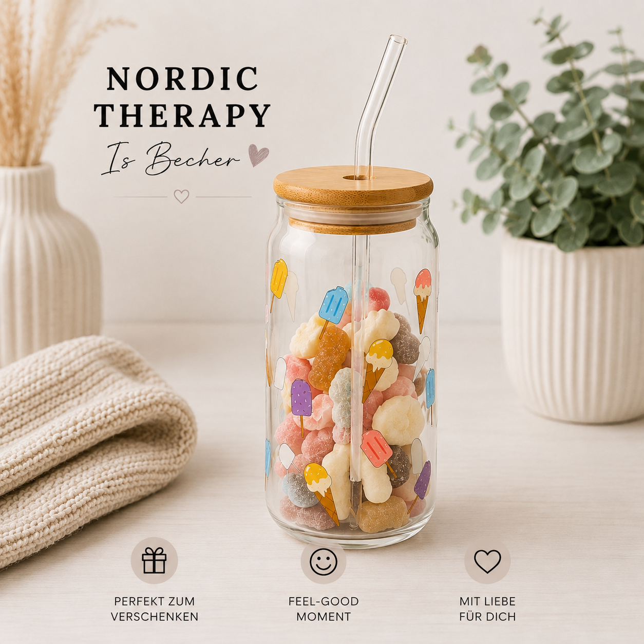 🍦 Nordic Therapy „Ice Becher“ mit Scandi Candy