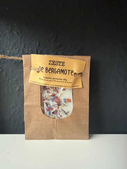 Handmade Duftwachs de bergamot