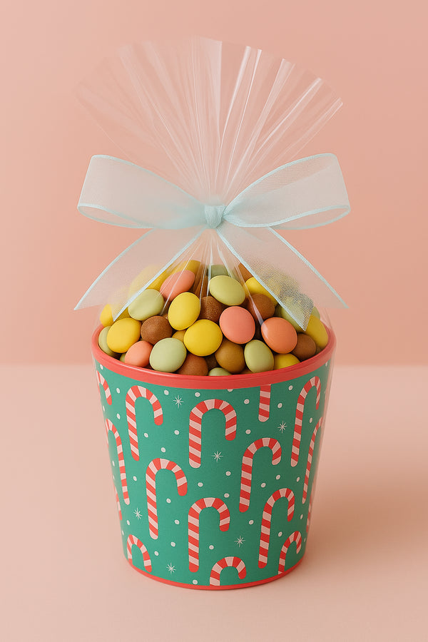 ✨ Pernilles Becher – gefüllt mit 100gr Skandi-Naschis ✨Zuckerstange
💗