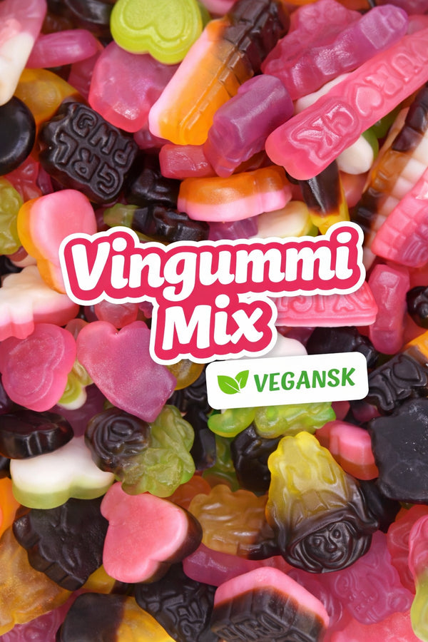 🍏 🍬 Vingummi Mix - Vegan