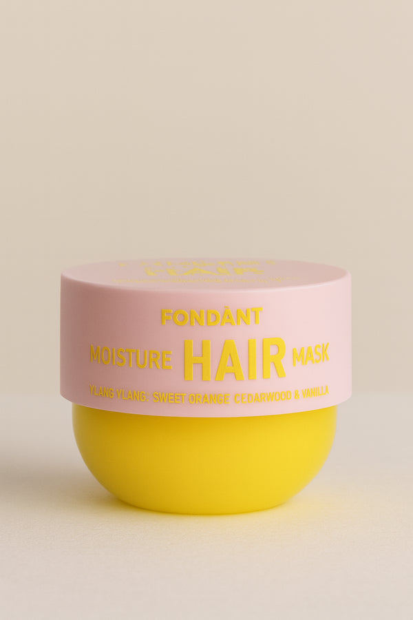 🧴 FONDÀNT MOISTURE HAIR MASK
Peppermint, Sweet Orange, Cedarwood & Vanilla – 250 g
Watermelon, Mango, Cucumber & Green Tea – 250 g