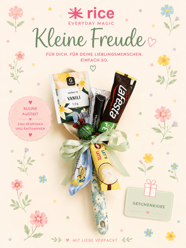Rice Melamin-Kochlöffel Geschenkset 🌸☕🍬 Gänseblümchen