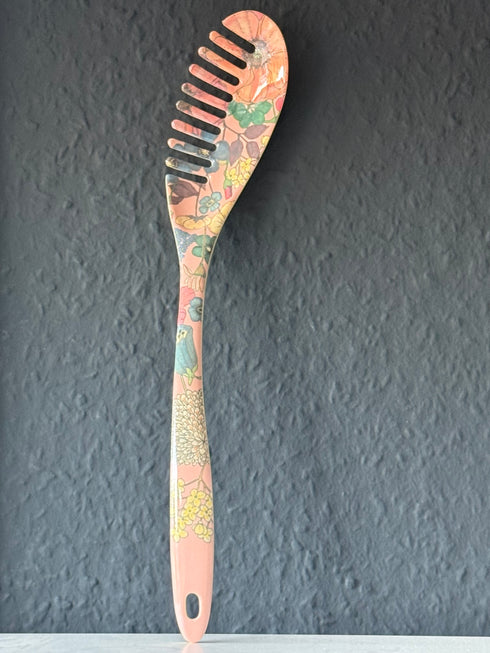 🇩🇰 Rice Pasta Löffel - Blume pink