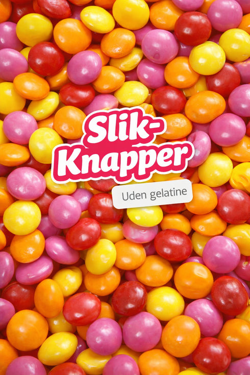 🍬 Slik Knapper ohne Gelatine