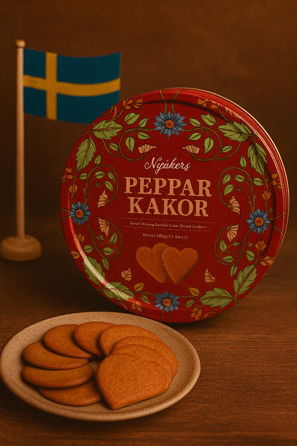 🇸🇪 Nyåkers Pepparkakor – 400 g Dose