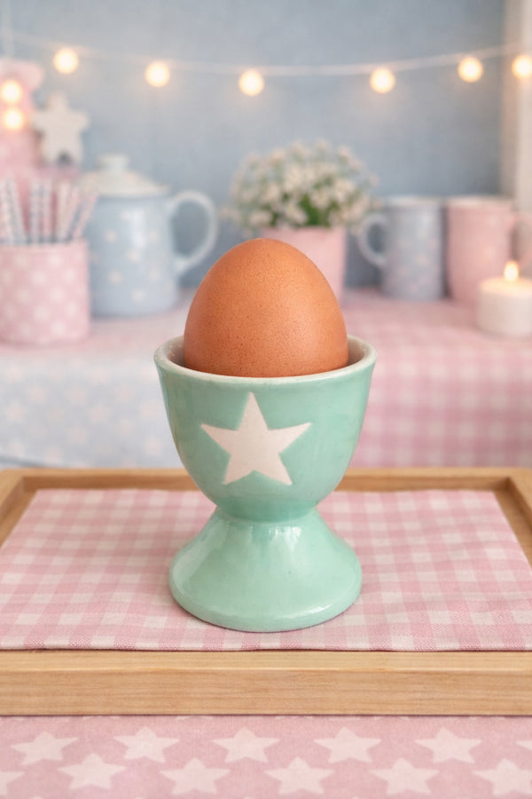 🇩🇰 Krassilnikoff Eierbecher – Stern Design