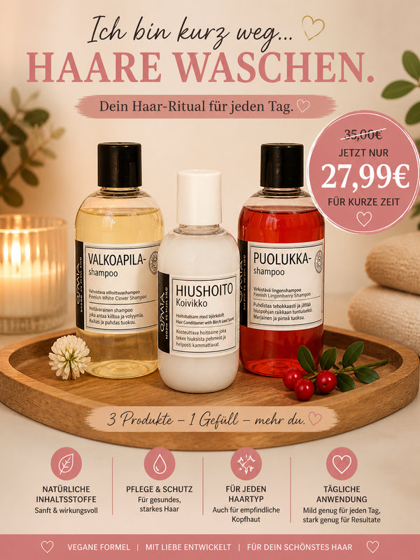 ✨ Haar-Ritual Set „Ich bin kurz weg… Haare waschen“