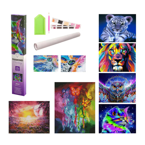 Diamond Painting, Groß  40x50cm