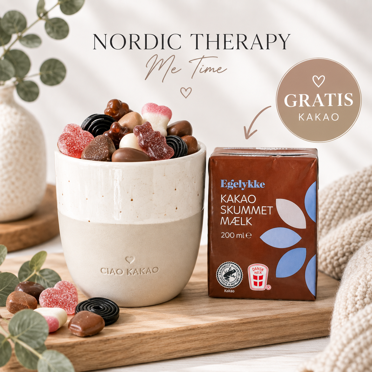 🤎 Nordic Therapy „Ciao Kakao“ Candy-Becher