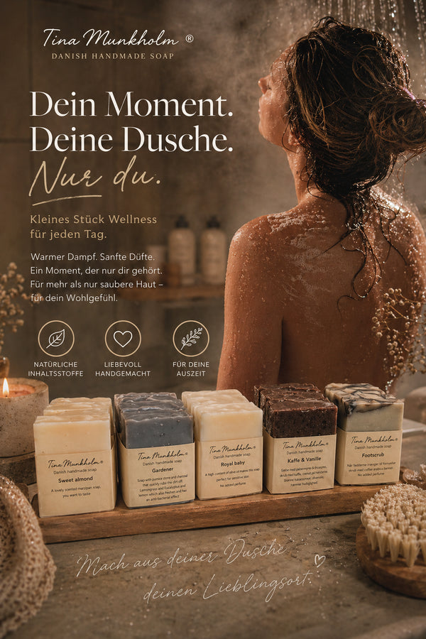🇩🇰 Dein Moment unter der Dusche – mit Tina Munkholm Seife