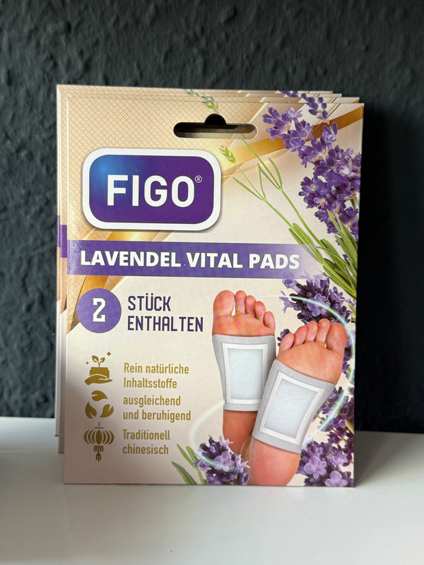 🌿 FIGO Lavendel Vital Pads – 2 Stück
